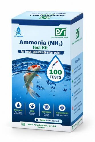 Premium Ammonia (NH3) Test Kit for Fisheries and Aquaculture
